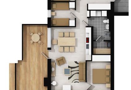 Superior Apartment with Sauna
