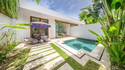 One-Bedroom Villa with Private Pool and Bathtub