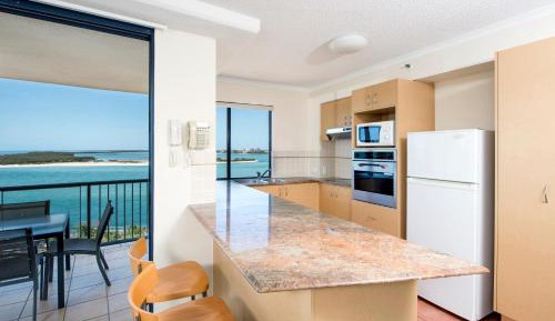 Three-Bedroom Apartment with Water View