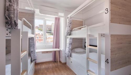 Bed in 6-Bed Female Dormitory Room