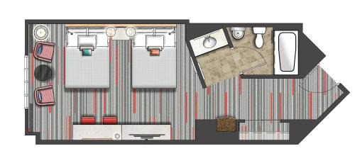Club Level Room - Two Queen Beds (Includes FREE^ Universal Express Unlimited)
