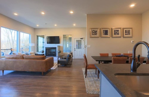 Chalet Village North Cabin | Skinny-Dippin - Indoor Heated Pool, Dog Friendly