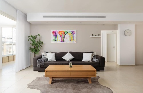 Netanya Apartment | Bright and Fresh Family Home near Beach by FeelHome