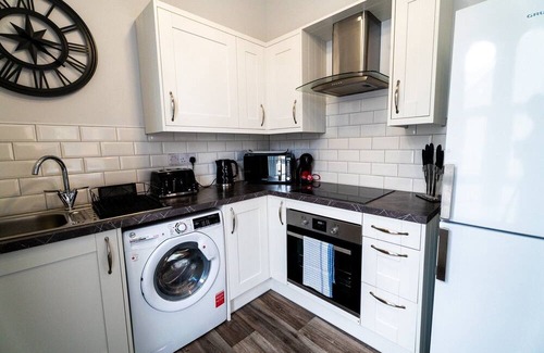 Castle Apartment | Converted Chapel Swansea | King Bed | Sleeps 4.