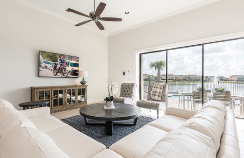 Reunion House | Charming Chateau Style Villa with Water Views at Reunion