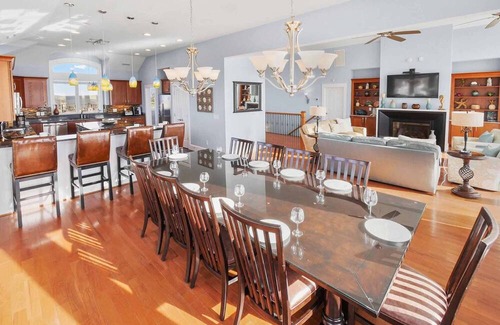 Hatteras House | On Special - Oceanfront - Pool, Hot Tub, Elevator, Game & Media Rooms, Gazebo