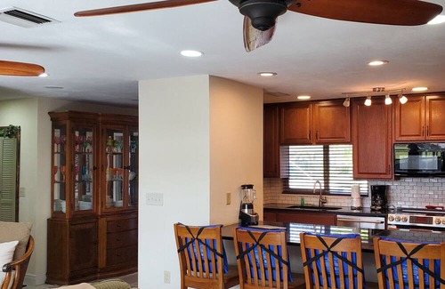 Pelican House | 4 Bedroom 3 bath Canal, South facing Pool home,