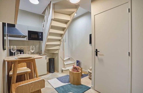 Notre Dame Apartment | Charmant Studio Duplex Beaubourg Le Marais