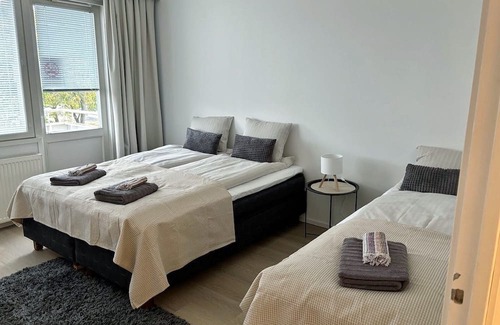 Lahti Apartment | Central 1BR Apartment with Free Parking
