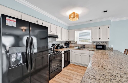 North Myrtle Beach House | Brand New! Private Pool, Ocean Views, Game Room, Across From Beach