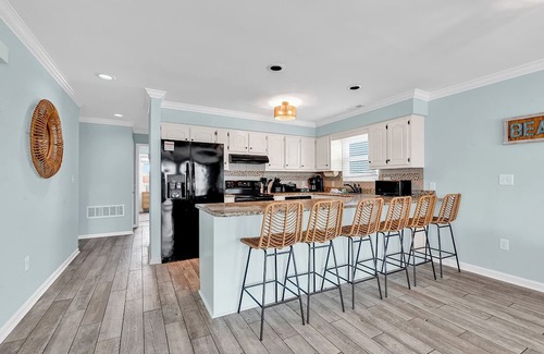 North Myrtle Beach House | Brand New! Private Pool, Ocean Views, Game Room, Across From Beach