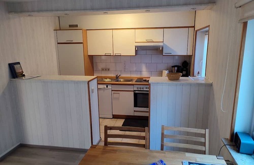 Hallig Langeneß Apartment | Apartment 'Süderaue' with Shared Terrace and Wi-Fi
