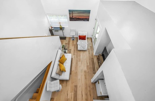 Rampart Village Apartment | Chic Three Level 2-Bedroom 2-FULL Bathroom Loft with Balcony & 2-Parking space