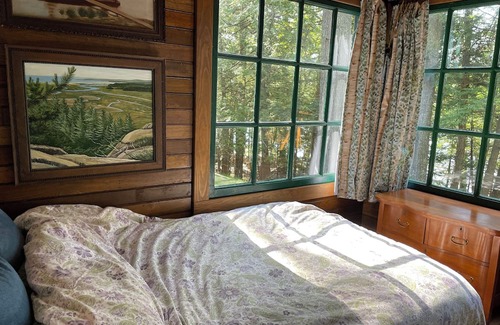 Bucksport Cabin | Rustic cabin on waterfront in Bucksport w/ modern plumbing, views, & privacy.