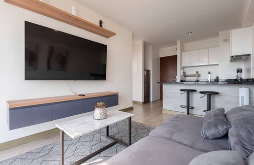 Barranco Apartment | Keyless 1BR Ocean View TV 65" Peruvian 1606