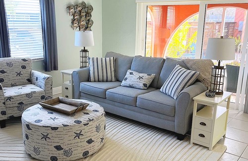 North Redington Beach Condo | Amazing 1st Floor Poolside Condo Steps to Beautiful North Redington Beach
