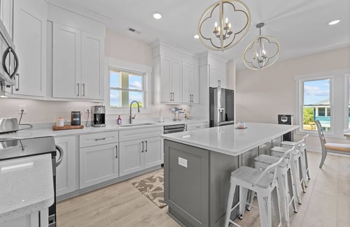 Carova Beach Cottage | Brand New Beach House with Ocean Views, Elevator, Game Room and Inground Pool!