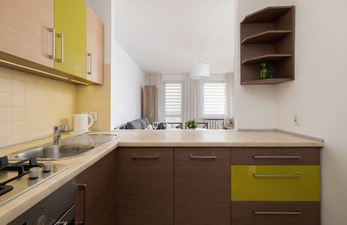 Katowice Apartment | Grey Apartment in Katowice by Renters