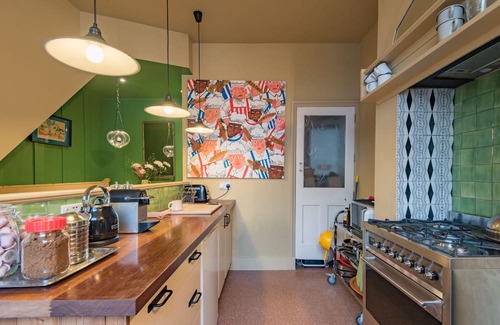 Folkestone House | Lovely end of terrace holiday home with a wonderful, quirky vibe, blending art deco with mid-century