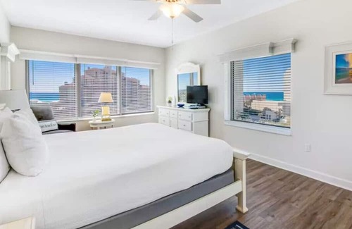 Four Mile Village Condo | 20% OFF Stays til May 17 "Endless Summer" Tops'l Summit Fab Gulf Views & Pool