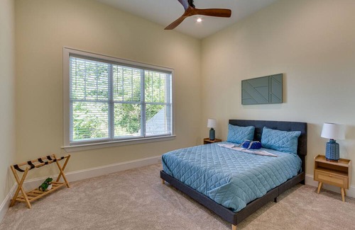 Winchester House | Lakefront home, Private Dock, Sleep 18, Hot Tub Cozy Cove just steps to the lake
