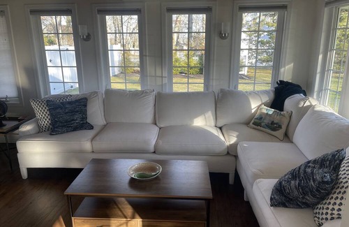 Hampton Bays House | Expanded ranch in Hampton Bays with beautiful backyard w heated pool, sleeps 12