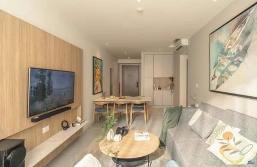 Bouvet Island Apartment | Zenity D1 3BR Pool & Gym Family Stay