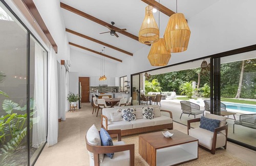 Villarreal House | Casa Jaguar 3 Bedroom 6 Guests Nestled in Jungle Private Pool & Sauna & Fire Pit