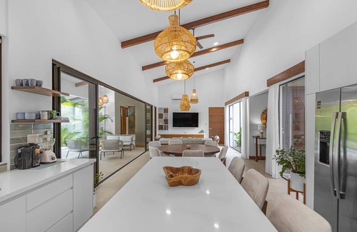 Villarreal House | Casa Jaguar 3 Bedroom 6 Guests Nestled in Jungle Private Pool & Sauna & Fire Pit