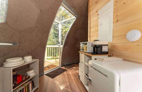 Sullivan Cabin | Nova Nook-Mirror Dome with Private Bathroom