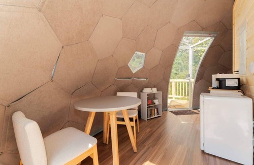 Sullivan Cabin | Nova Nook-Mirror Dome with Private Bathroom