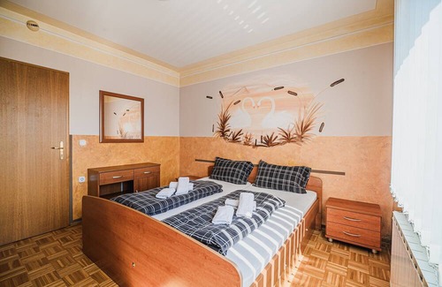 Trnovska House | Double Room with Balcony at Siva Čaplja
