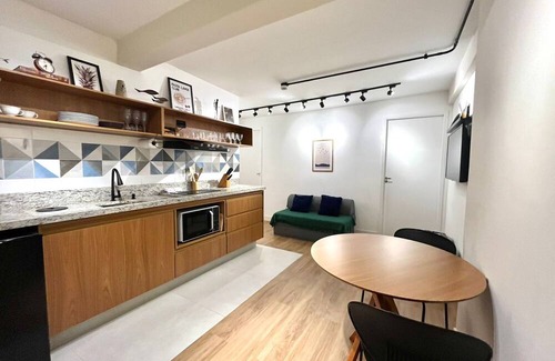 Santa Ifigenia Apartment | Apartment with 2 bedrooms, air conditioning, in the shopping center of São Paulo