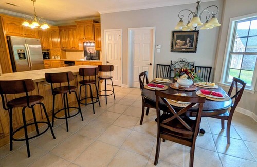 Greenbrier House | Serenity Springs! Luxury Retreat w/Arcade, Pool, Sports & Chef's Kitchen
