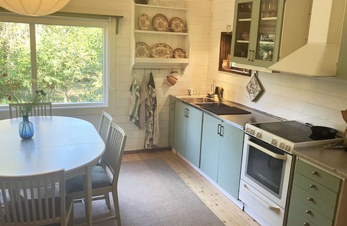 Laholm Municipality Ski Chalet | Peaceful cottage at the edge of the forest – near Laholm |SE02119