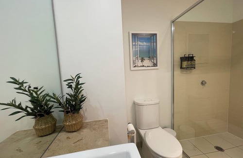 Fingal Resort | Coastal Cove Suite with balcony and heated pool - close to hot springs.
