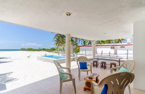San Crisanto Villa | LAMAU-Beachfront House, San Crisanto, Yuc.