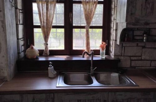 Pella Region Villa | Silent, sea view, breezy house in a seaside village with garden.Family friendly