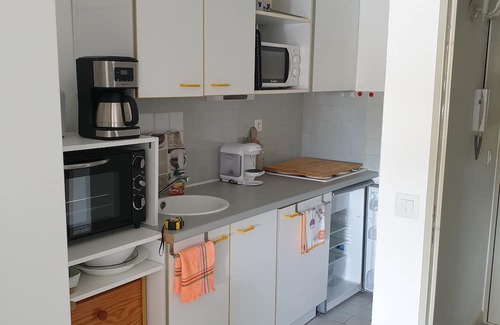 Plage d'Argeles Apartment | Residence with cosy apartment on the port, breathtaking sea and mountain views