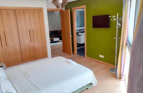Medina Apartment | One bedroom appartement with sea view enclosed garden and wifi at Casablanca