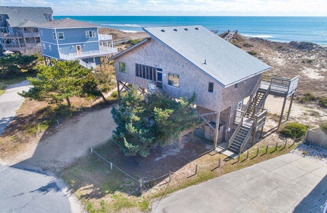 On Special - Oceanfront Dog Friendly Home with Nearby Access to the Beach