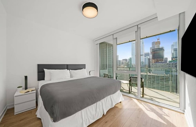 Spacious Luxe One Bedroom Suite featuring resort style amenities.