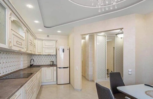 Modern apartment with spacious kitchen