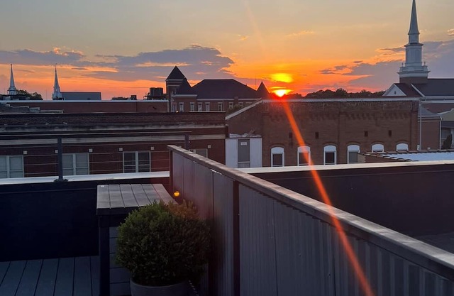 The Rooftop on Main Overlooking Main Street