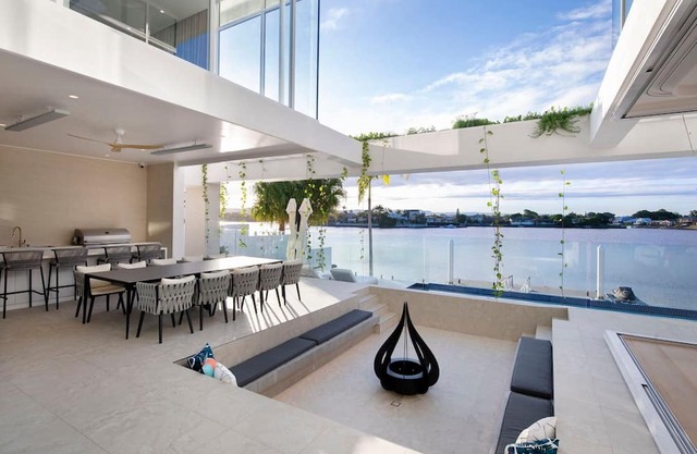 Architectural Masterpiece on Wide Water