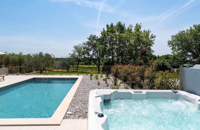 Villa San Vincenti newly built holiday home with pool and wellness not far from the town of Porec an