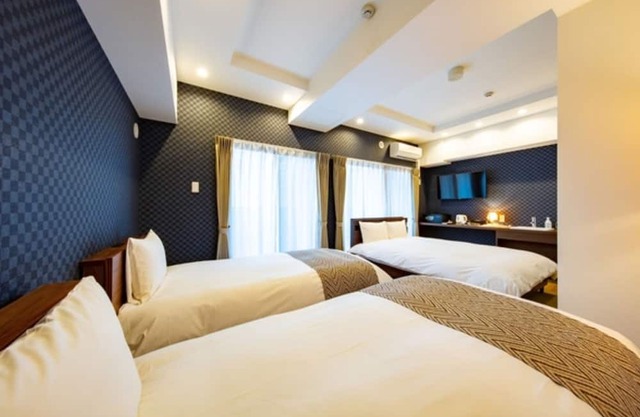 Scandinavian modern economy triple room stay with / Sapporo Hokkaidō