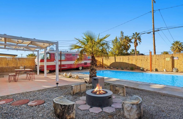 Desert Home w/ Pool, Hot Tub, Firepit & Game Room | The Quiet Burn by AvantStay