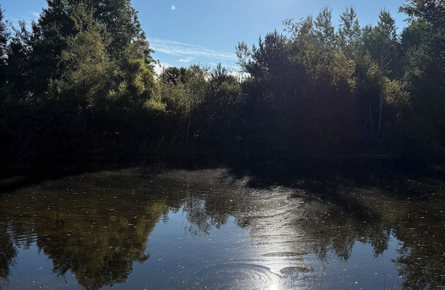Private pond where memories are made!