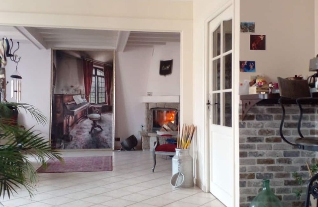 Country House 'Nature Bien-être' with Mountain View, Shared Terrace and Private Garden